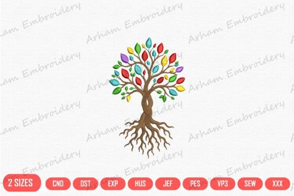 Colorful Tree of Life Harmony