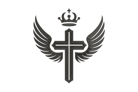 Crown Cross and Angel Wings: A Seasonal Embroidery Review