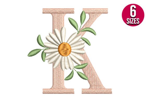 Floral Alphabet Letter K: A Craft Fair Seller’s Review