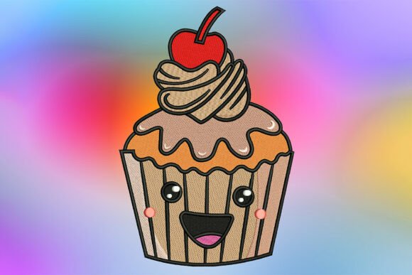 Kawaii Cherry Cupcake