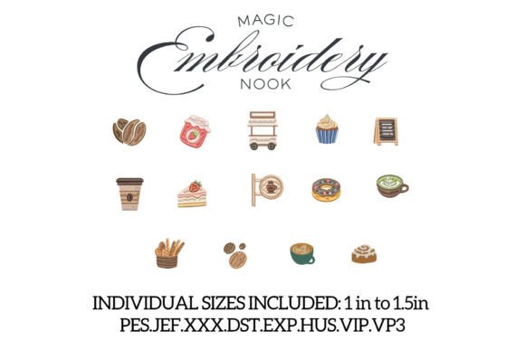 Mini Cafe Bundle X 14 Designs Review: Sweet & Stitch-Ready for Craft Pros