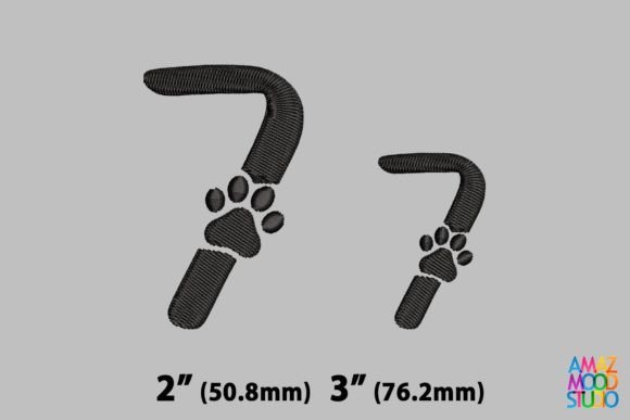 Number 7 Paws Monogram: A Designer’s Review for Boutique Sweatshirt Embellishment