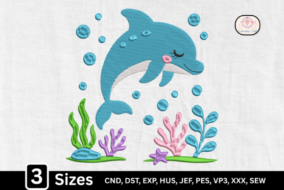 Ocean Baby Kawaii Dolphin: A Designer’s Review for Small Business Embroidery